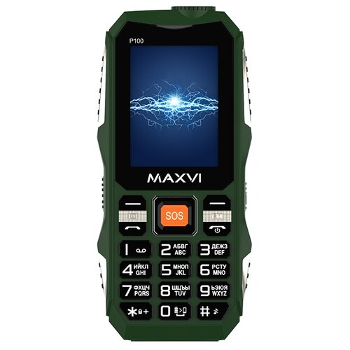 фото Сотовый телефон maxvi p100 black