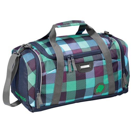 фото Сумка спортивная coocazoo sporterporter green purple district зеленый/черный