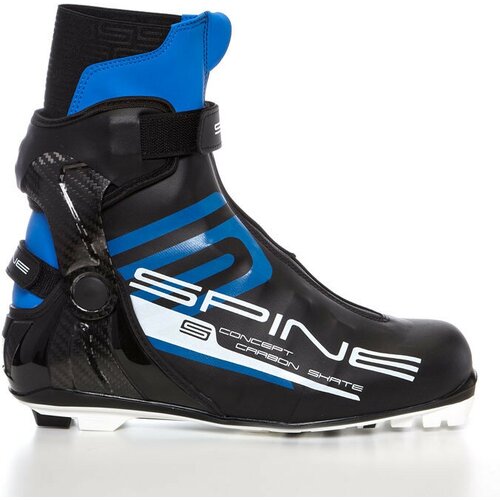фото Лыжные ботинки spine concept carbon skate 298 nnn 2021-2022, р. 44 eu, черный/синий