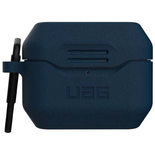 фото Чехол с карабином urban armor gear (uag) standard issue silicone_001 case для airpods pro, цвет темно- синий (10245k115555)