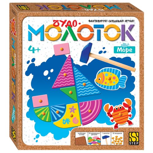 фото Развивающая игра "море. чудо- молоток step puzzle