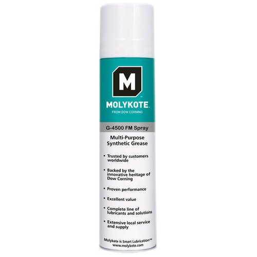 фото Пластичная смазка molykote g-4500 fm spray (0.4 л)