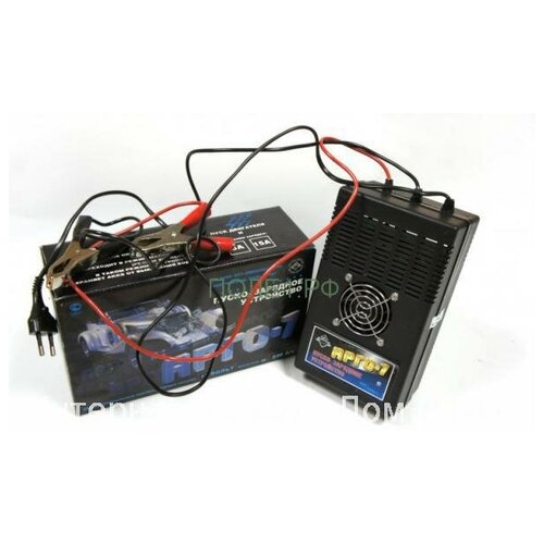 фото Автономный пусковой-зарядный блок пзу арго 7 для аккумулятора автомобиля юконд
