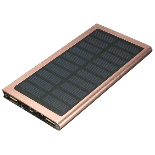 фото Внешний аккумулятор power bank keyway солнечная батарея 10000 мач, черный nobrand 