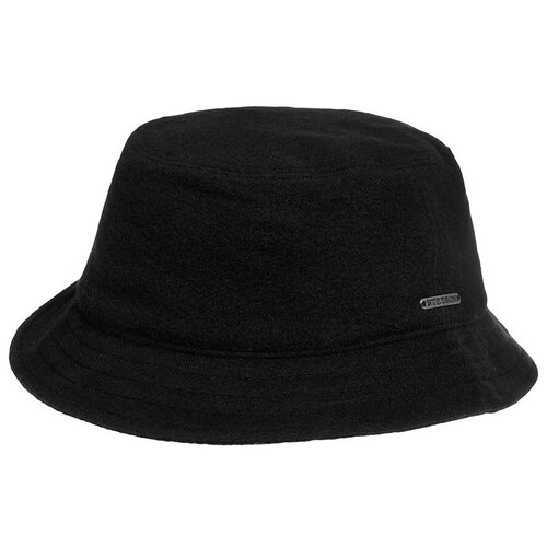 фото Панама stetson арт. 1810101 bucket cashmere ef (черный), размер 59