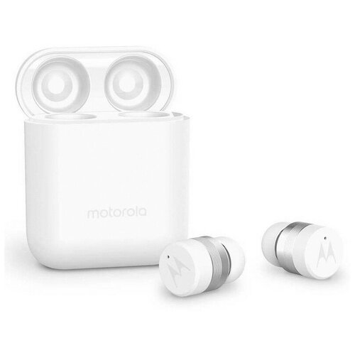 фото Наушники motorola vervebuds 110 white с микрофоном,bluetooth (sh039wh)