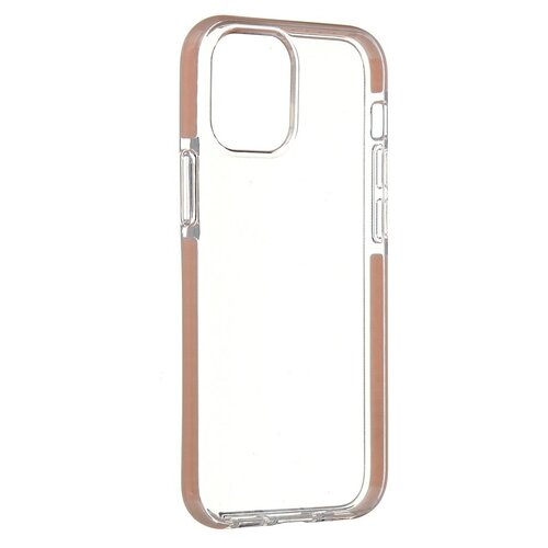 фото Чехол gurdini для apple iphone 12 mini crystall ice silicone pink 913019