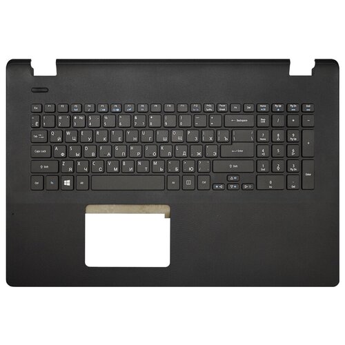 фото Клавиатура для ноутбука acer aspire es1-731 черная топ-панель