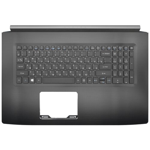 фото Клавиатура для ноутбука acer aspire 5 a517-51g черная топ-панель