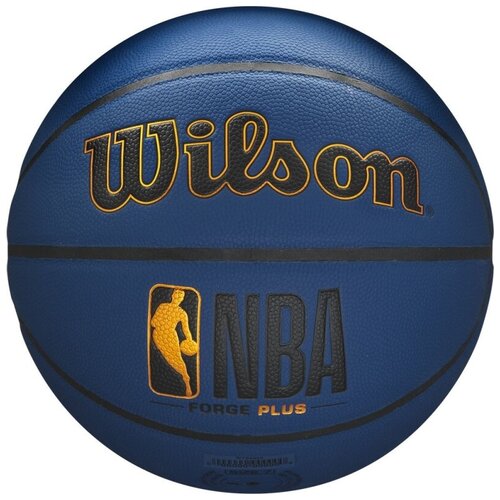 фото Мяч баскетбольный wilson nba forge plus, арт.wtb8102xb07, р.7, pu, бутилованя камера, синий