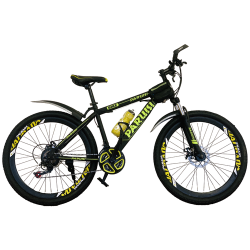 фото Горный велосипед paruisi 26" черный/желтый green bike
