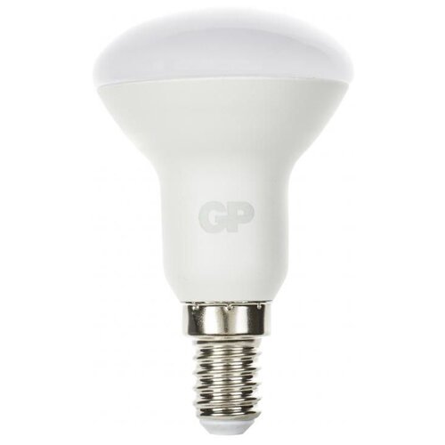 фото Лампа светодиодная gp 5 вт e14 рефлектор r50 2700к теплый белый свет 220 в матовая