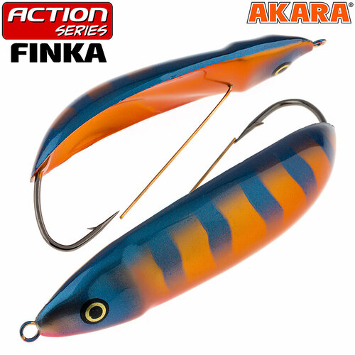 фото Блесна колебалка незацепляйка akara action series finka 80s 21 гр. a212
