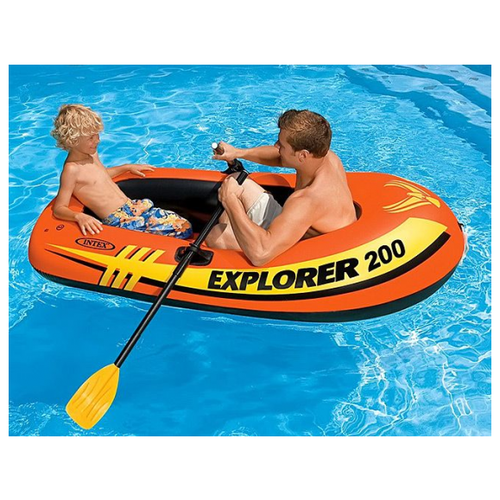 фото Надувная лодка intex explorer-200 (set), 185х94х41 см, арт. 58331,