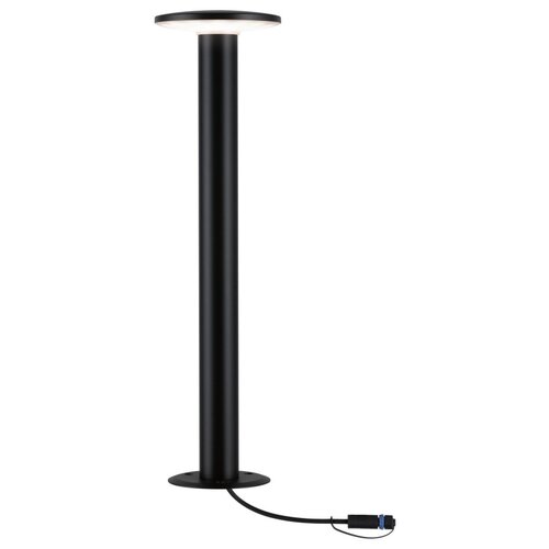фото Уличный светильник фонарь paulmann plug&shine 6.1вт led 3000k ip44 н265мм 24в антрацит пластик 94312