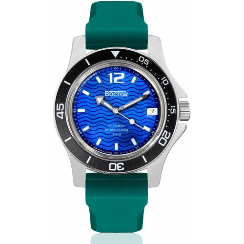 фото Наручные часы восток мужские наручные часы восток амфибия 13024а, зеленый