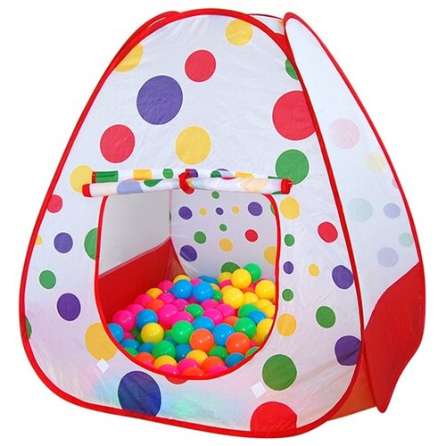 фото Детская игровая палатка с шариками 888-010 amusement park, 90х72х72 см play smart