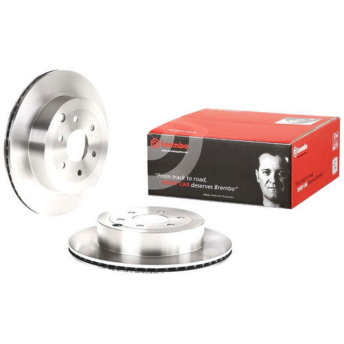 фото Brembo 09.b591.10 (0986479533 / 09b59110 / 17886) диск тормозной задний вентилируемый nissan (ниссан) pathfinder (пантфайдер) 05> / navara 05>