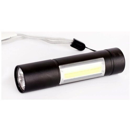 фото Ultraflash (фонарь акк 4в, черн., 2led, 3 вт, 3 реж, usb, бокс са) ultraflash led51523 (1 шт.)