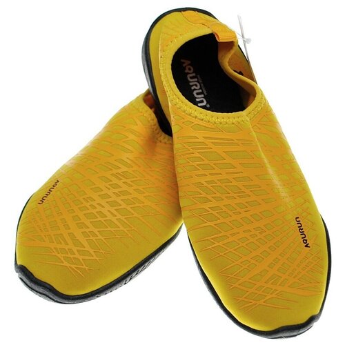 фото Обувь для кораллов aqurun edge, цвет: желтый. aqu-yeye. размер 36-37
