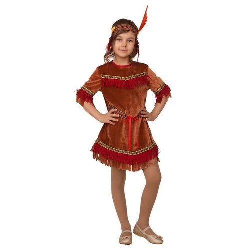 фото Карнавальный костюм детский индианка батик