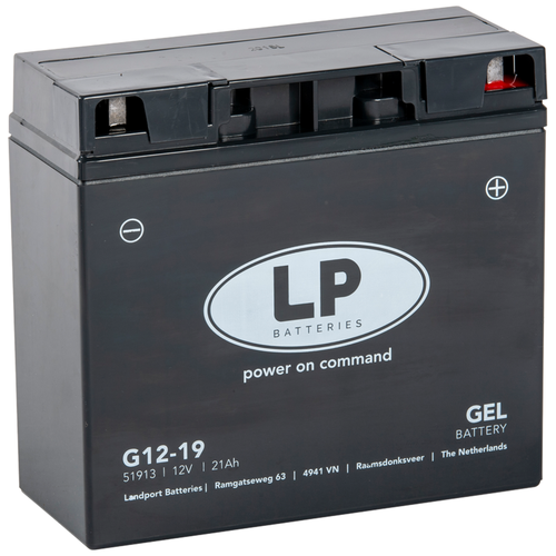 фото Аккумулятор landport g12-19, 12v, gel