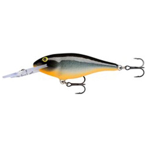 фото Воблер rapala, плавающий, sr07-hlw, silver fluorescent chartreuse, длина 70 мм, 8 г