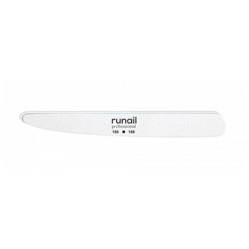 фото Runail runail, пилка для искусственных ногтей (белая, нож, 150/180) runail professional