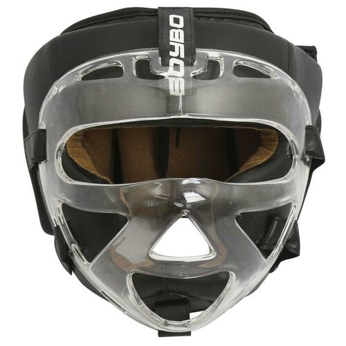 фото Шлем с пластиковым забралом boybo flexy bp2006, цвет чёрный, размер s