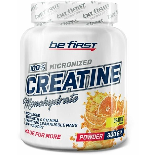 фото Креатин be first creatine powder 300 грамм апельсин