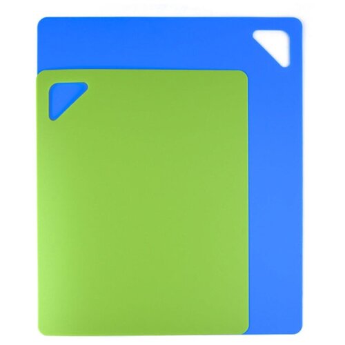 фото Набор гибких разделочных досок, 2 шт., синий и зеленый casalinghi