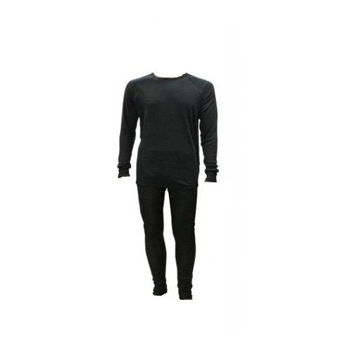 фото Термобелье мужское ahma outwear merino wool miesten, black