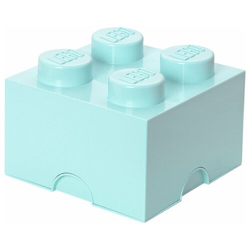 фото Ящик для хранения lego 4 storage brick мятный