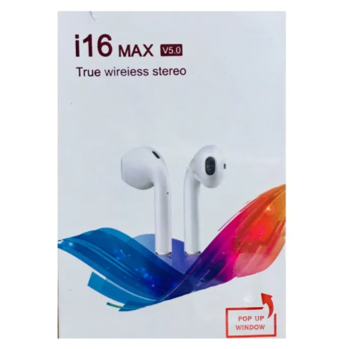 фото Беспроводные наушники i16 max tws amazing sound(белый) szx