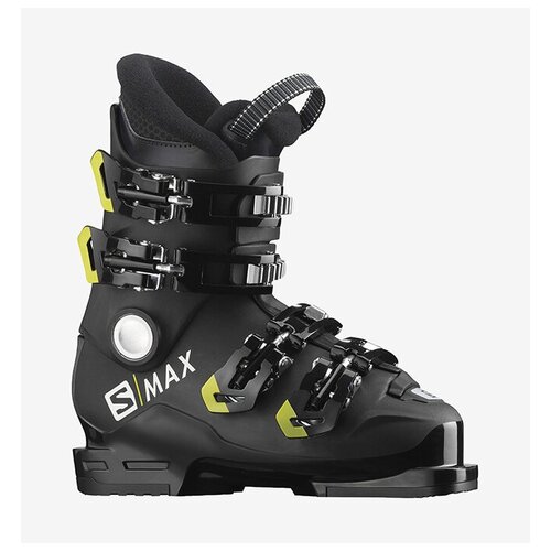 фото Горнолыжные ботинки salomon s/max 60 rt m black/acid green (21.0)