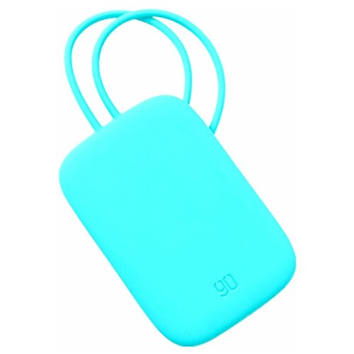 фото Бирка на чемодан силиконовая xiaomi 90 points silicone luggage tag lake blue