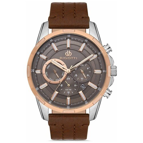 фото Наручные часы bigotti milano наручные часы bigotti bg.1.10299-3 классические мужские, коричневый