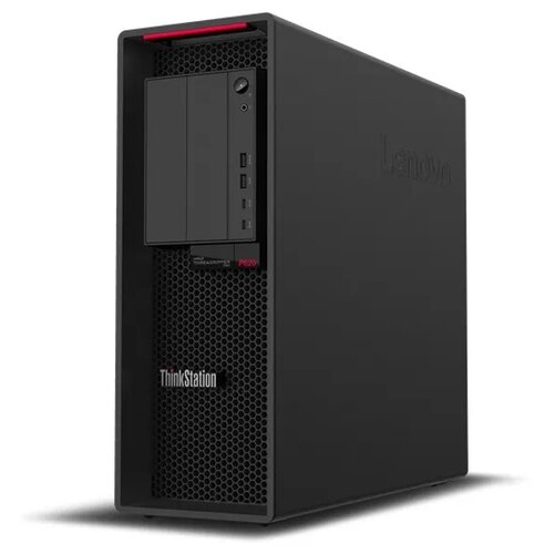 фото Рабочая станция lenovo thinkstation p620 twr (30e0008lru) midi-tower/amd ryzen threadripper pro 3975wx/32 гб/1 тб ssd+2 тб hdd/windows 10 pro черный