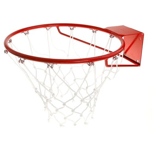 фото Корзина баскетбольная №7, d 450 мм, стандартная, пруток 16 мм, с сеткой hawk