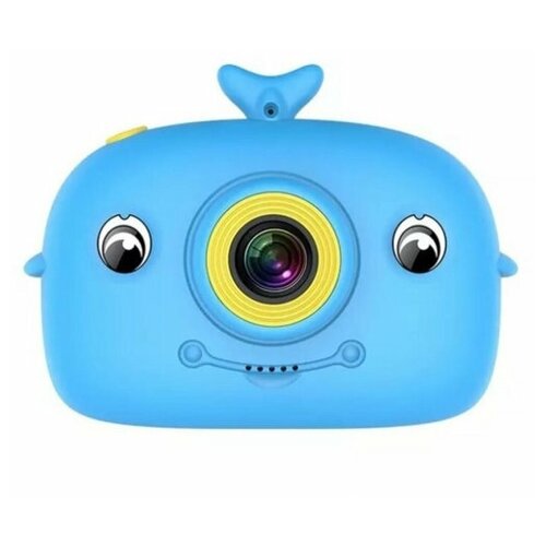 фото Детский цифровой фотоаппарат рыбка голубая gst