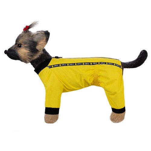 фото Дождевик для собак dogmoda мартин (желтый) 4 32см