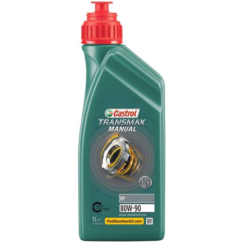 фото Масло трансмиссионное castrol transmax manual ep 80w-90, 80w-90, 1 л