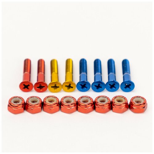 фото Винты bro style bro bolts color 1 дюйм 2021