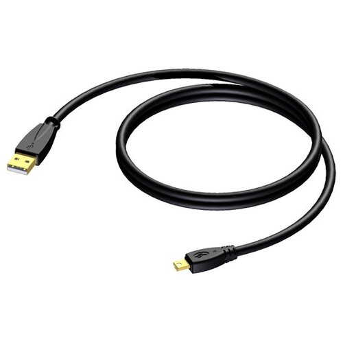 USB шнур PROCAB CXU620/1,5 USB/A-miniUSB/A (1,5м)