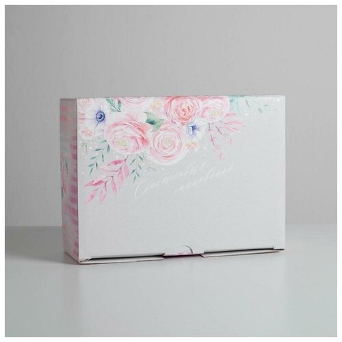 фото Коробка‒пенал «счастливых мгновений», 26 × 19 × 10 см mikimarket