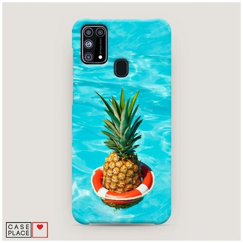 фото Чехол пластиковый samsung galaxy m31 ананас в бассейне case place