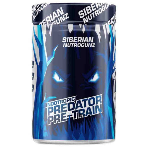 фото Предтренировочный комплекс siberian nutrogunz pre-train nootropic 225 гр. апельсин