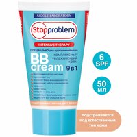 Stopproblem BB Крем увлажняющий комплексный 9 в 1 для проблемной кожи SPF-6, 50 мл