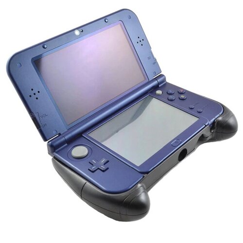 фото Защитный чехол-держатель mypads для игровой приставки nintendo new 3ds xl из прочного пластика черный