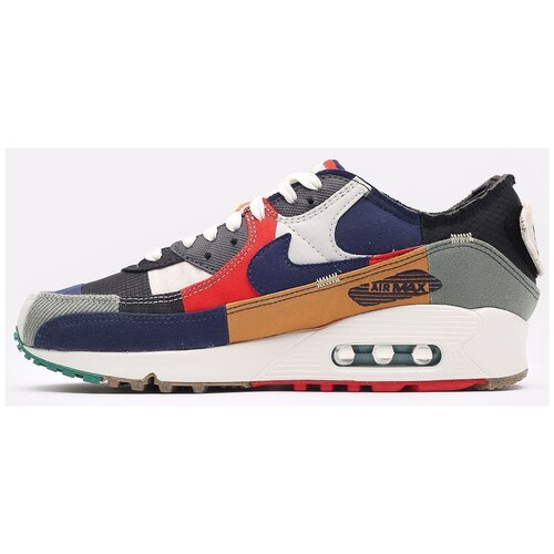 фото Кроссовки nike air max 90 legacy qs размер 9.5, college navy/light bone/sail/chile red